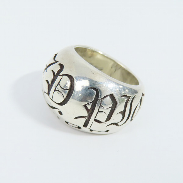 実際に弊社で買取させて頂いたCRAZY PIG DESIGNS/クレイジーピッグ  ゴシッククレイジーピッグヘビーDリング 14-15.5号