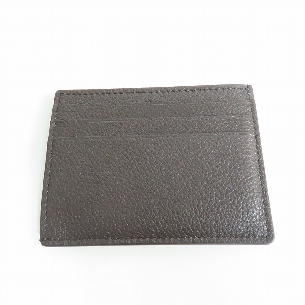 実際に弊社で買取させて頂いたTOM FORD/トムフォード カードケース カードホルダー レザー 名刺入れ/Y0233Tの画像 1枚目