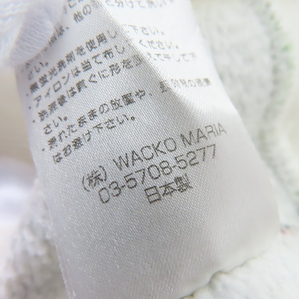 実際に弊社で買取させて頂いたWACKO MARIA /ワコマリア 18SS/HIGH TIMES/ハイタイムズ プルオーバーパーカー Lの画像 4枚目