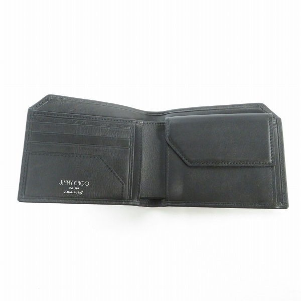 実際に弊社で買取させて頂いたJIMMY CHOO/ジミーチュウ スター レザー二つ折り財布の画像 3枚目