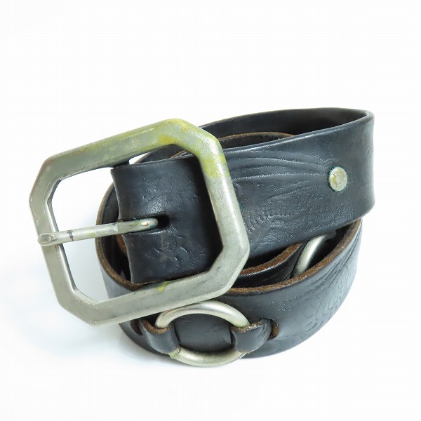 実際に弊社で買取させて頂いたHollywood Trading Company /HTC/エイチティーシー レザーベルト/30