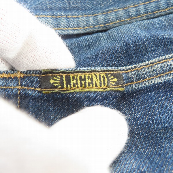 実際に弊社で買取させて頂いたTHE CRIMIE/クライミー デニムパンツ インディゴ/32の画像 4枚目