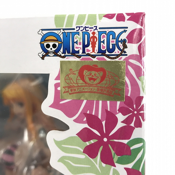 実際に弊社で買取させて頂いた【未開封】メガハウス ONE PIECE/ワンピース P.O.P LIMITED EDITION 15周年 ナミ Ver.BB-PINK フィギュアの画像 6枚目