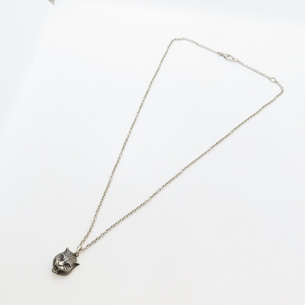 実際に弊社で買取させて頂いたGUCCI/グッチ キャットヘッド リング ネックレスの画像 7枚目