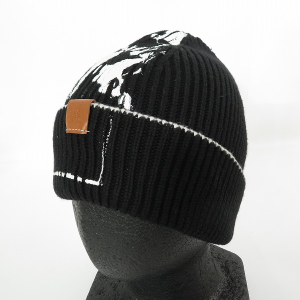 実際に弊社で買取させて頂いたLOEWE × Joe Brainard/ロエベ × ジョー ブレイナード 21-22AW プリント ニット キャップ
