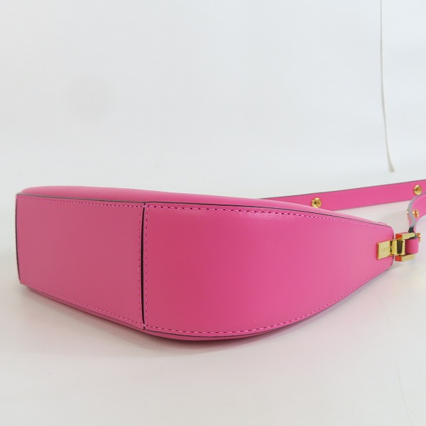 実際に弊社で買取させて頂いたMARNI/マルニ 2way ハンドバッグ/ショルダーバッグ ピンク スムースカーフレザー BMMP0103U0 LV589 00C73の画像 3枚目