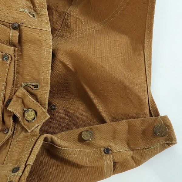 実際に弊社で買取させて頂いたCarhartt/カーハート ダック生地 作業着/オーバーオール ワークウェア の画像 5枚目