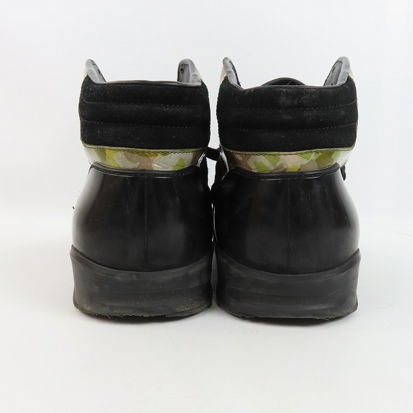 実際に弊社で買取させて頂いたGUCCI/グッチ 迷彩/カモフラ ハイカットスニーカー 342034 9.5の画像 1枚目
