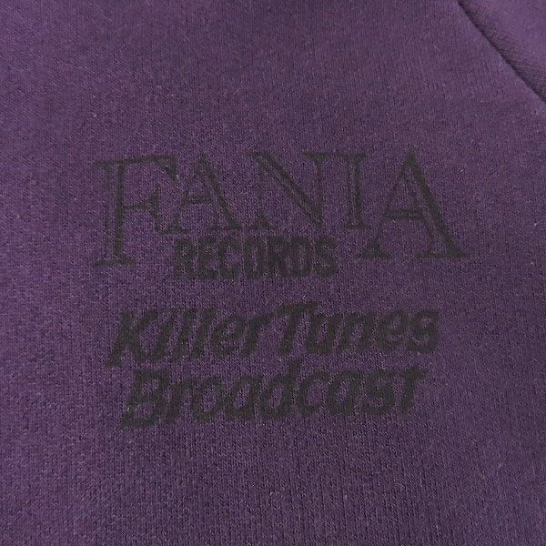 実際に弊社で買取させて頂いたWACKO MARIA×FANIA RECORDS/ワコマリア×ファニアレコード スウェット プルオーバーパーカー FANIA-WM-SS04/Mの画像 6枚目