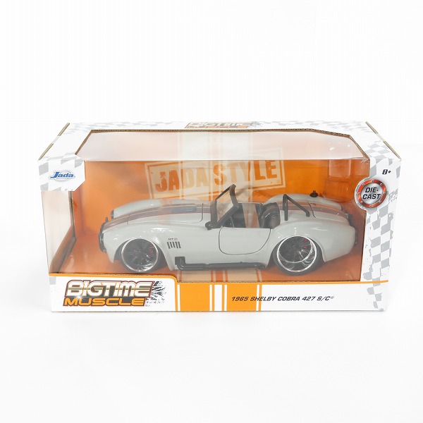 実際に弊社で買取させて頂いた【未開封】Jada Toys/ジャダトイズ BIG TIME MUSCLE 1/24 1965 SHELBY COBRA 427 S/C シェルビーコブラ ミニカー