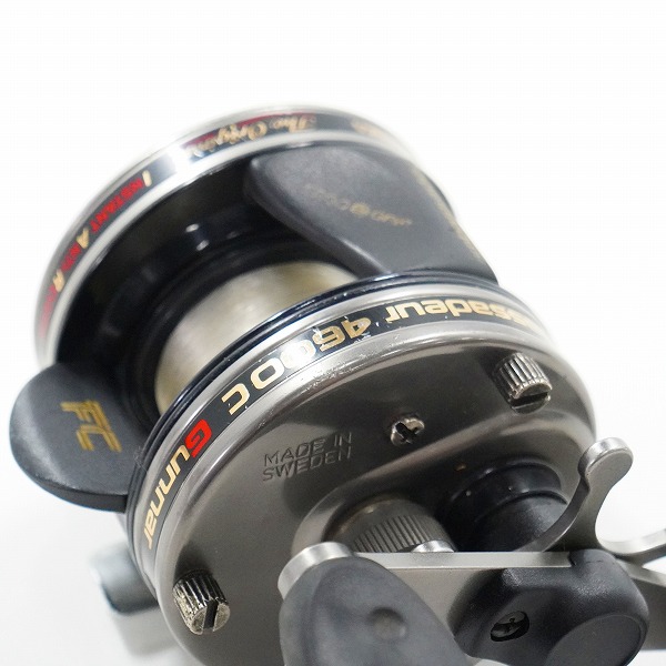 実際に弊社で買取させて頂いたAbuGarcia/アブガルシア ambassador 4600C Gunnar アンバサダー 右ハンドル ベイトリールの画像 3枚目