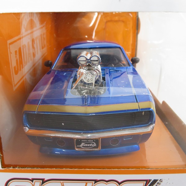 実際に弊社で買取させて頂いた【未開封】Jada toys/ジェダ トイズ BIGTIME MUSCLE/ビックタイム マッスル 1969 CHEVROLET CAMARO/シボレー カマロ ミニカーの画像 2枚目