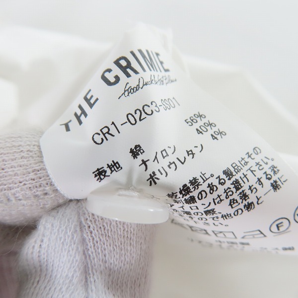 実際に弊社で買取させて頂いたTHE CRIMIE/クライミー ORIGINAL  ストレッチ ブロード シャツ CR1-02C3-SS01/XLの画像 4枚目