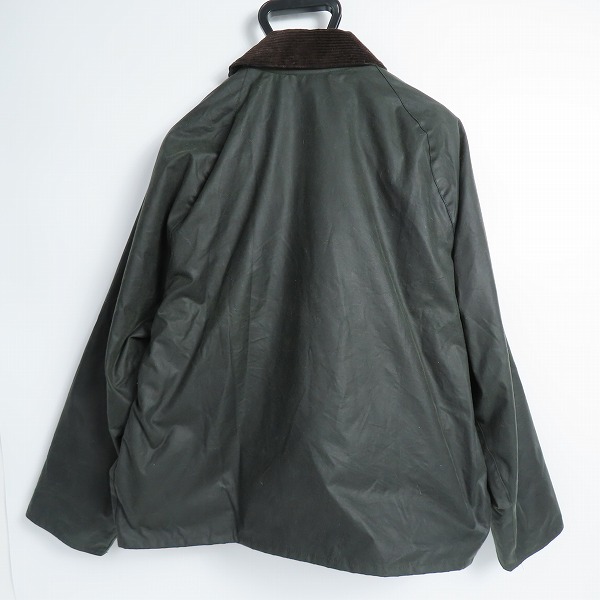 実際に弊社で買取させて頂いたBarbour/バブアー TRANSPORT トランスポート ワックス コットン ショート ブルゾン 232MWX1678 36の画像 1枚目