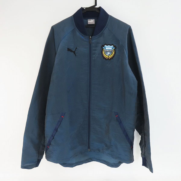 実際に弊社で買取させて頂いたPUMA/プーマ 川崎フロンターレ 2019 プレマッチ セレモニージャケット 755044/XL