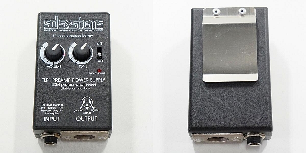 実際に弊社で買取させて頂いた【ジャンク】SD SYSTEMS LCM70 フルート用 マイク ケース付きの画像 1枚目