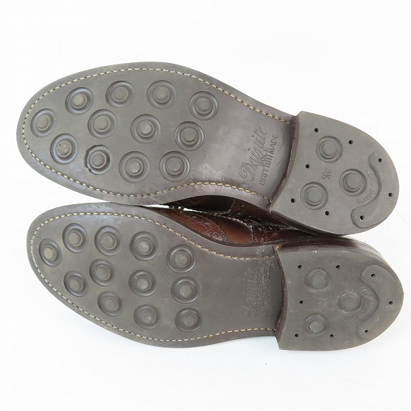 実際に弊社で買取させて頂いたTricker's/トリッカーズ ユニオンワークス別注 M6973 ウイングチップ/カントリーシューズ 7の画像 2枚目