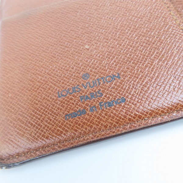 実際に弊社で買取させて頂いたLOUIS VUITTON ルイ ヴィトン ポルトバルール カルト クレディ 2つ折長札入れ M61823の画像 4枚目