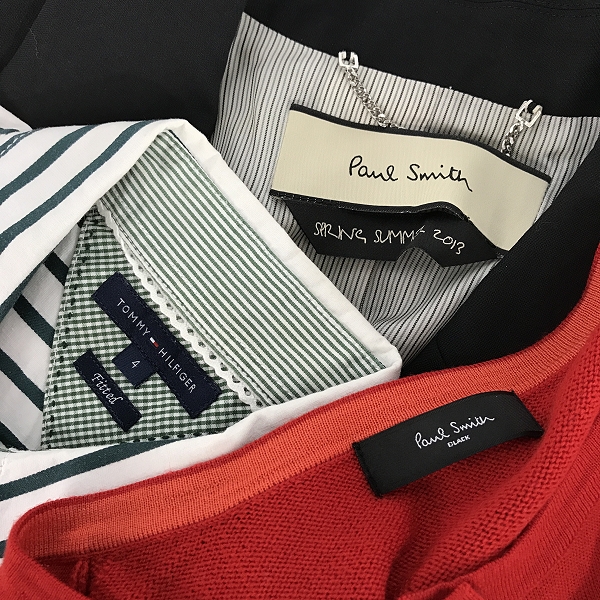 実際に弊社で買取させて頂いた【おまとめ】Paul Smith/ポールスミス Tommy Hilfiger/トミーヒルフィガー ジャケット/シャツの画像 1枚目
