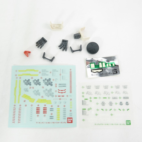 実際に弊社で買取させて頂いた【組済含/ジャンク扱い】バンダイ MG 1/100 デュエルガンダム アサルトシュラウド/バスターガンダム 2点セット/SEED/ガンプラの画像 5枚目