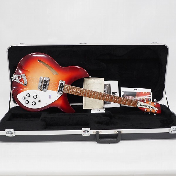 実際に弊社で買取させて頂いた★Rickenbacker/リッケンバッカー 330 FG ファイヤーグロウ エレキギター 2010年製 ハードケース付き