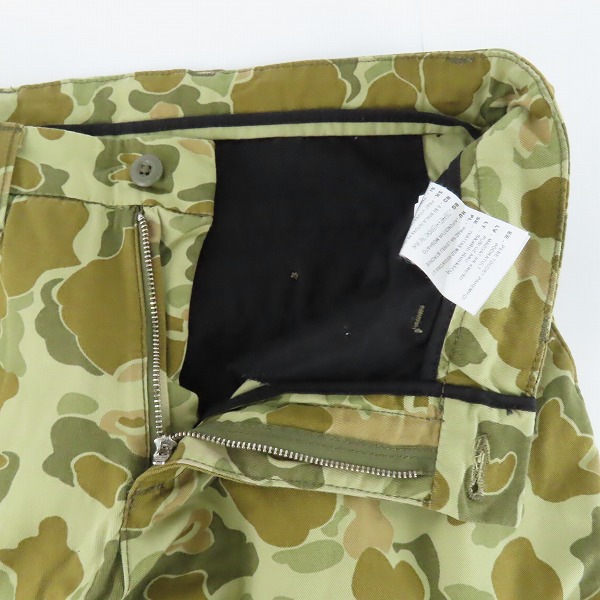 実際に弊社で買取させて頂いたcarhartt/カーハート sid pants duck camo/カモフラ柄ワークパンツ I012273/32×32の画像 6枚目