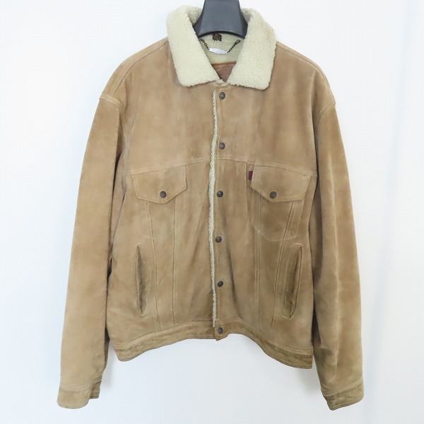 実際に弊社で買取させて頂いたLevi's/リーバイス スエード ボア ジャケット/XL