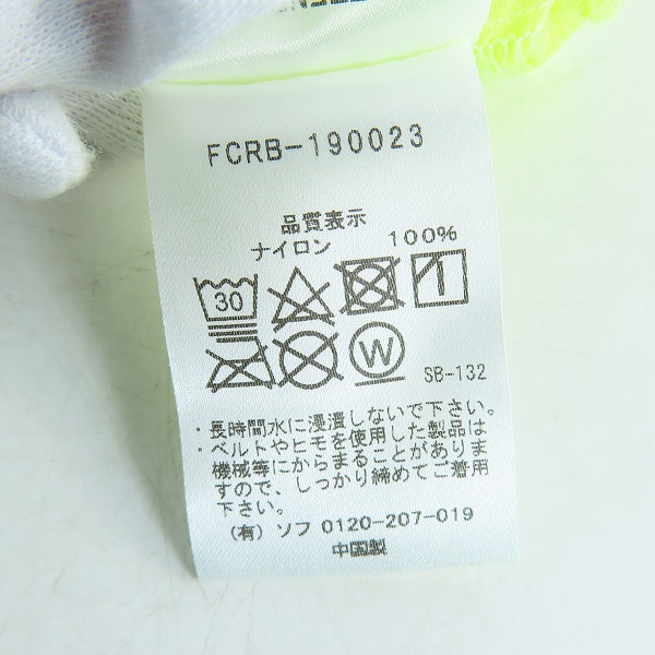 実際に弊社で買取させて頂いたF.C.Real Bristol/エフシーレアルブリストル/F.C.R.B. HALF ZIP ANORAK ハーフジップ アノラック ジャケット FCRB-190023/Sの画像 5枚目