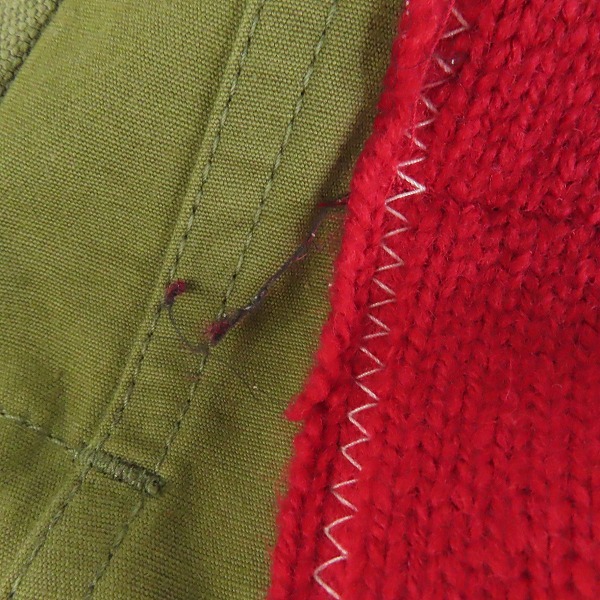 実際に弊社で買取させて頂いたCOMME des GARCONS JUNYA WATANABE MAN/コムデギャルソンジュンヤワタナベマン ジャガード モッズコート AD2021 WH-C018/Sの画像 5枚目