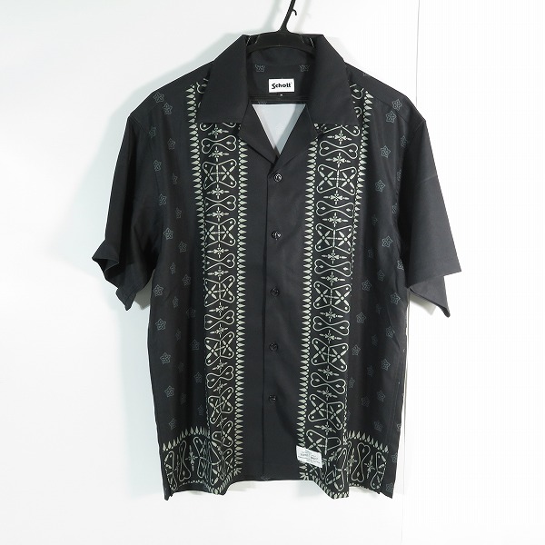 実際に弊社で買取させて頂いたSchott/ショット ORIGINAL BANDANA SHIRT/オリジナル バンダナ 半袖シャツ 782-3123024 /M