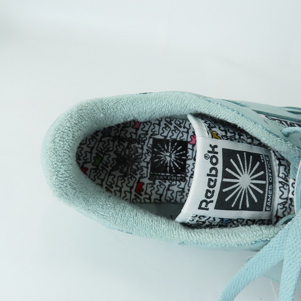 実際に弊社で買取させて頂いたReebok/リーボック EAMES CLASSIC LEATHER/イームズ クラシックレザー スニーカー GY6385/27の画像 4枚目