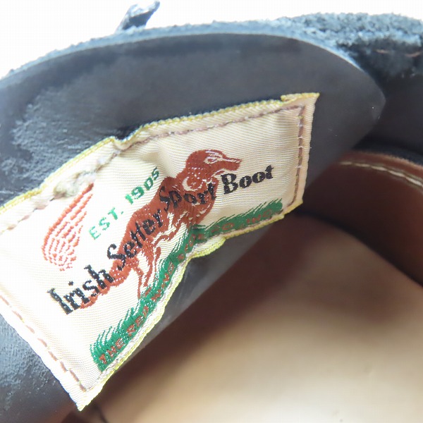 実際に弊社で買取させて頂いたRED WING/レッドウィング SHIPS別注 スエード アイリッシュセッター オックスフォード 9893/8.5の画像 7枚目