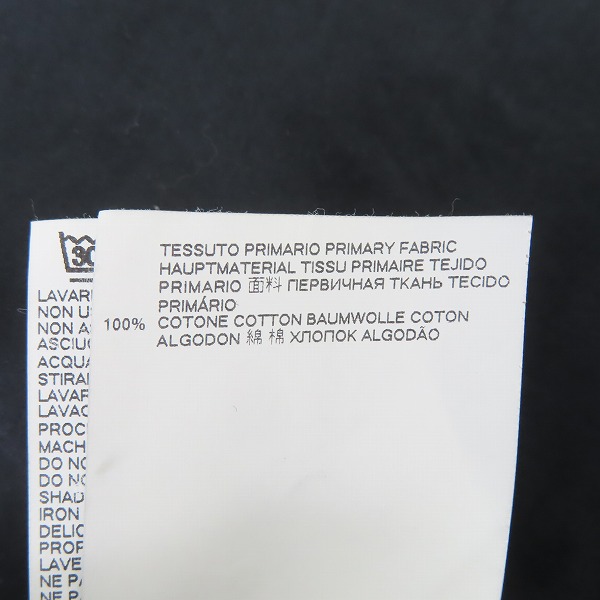 実際に弊社で買取させて頂いたMaison Martin Margiela 10/メゾンマルタンマルジェラ ガーメントダイコットンポプリンスリム 長袖 シャツ S50DL0393/38の画像 4枚目