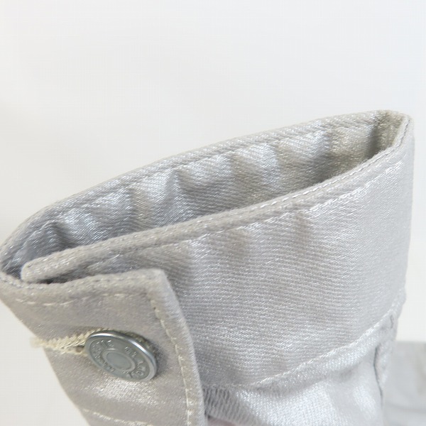 実際に弊社で買取させて頂いたHYSTERIC GLAMOUR/ヒステリックグラマー 23AW シルバー デニムジャケット 01233AB05/Mの画像 8枚目