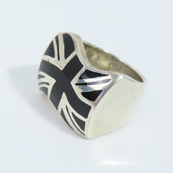 実際に弊社で買取させて頂いたCRAZY PIG/クレイジーピッグ ユニオンジャックジャックリング 20.5-21.5号