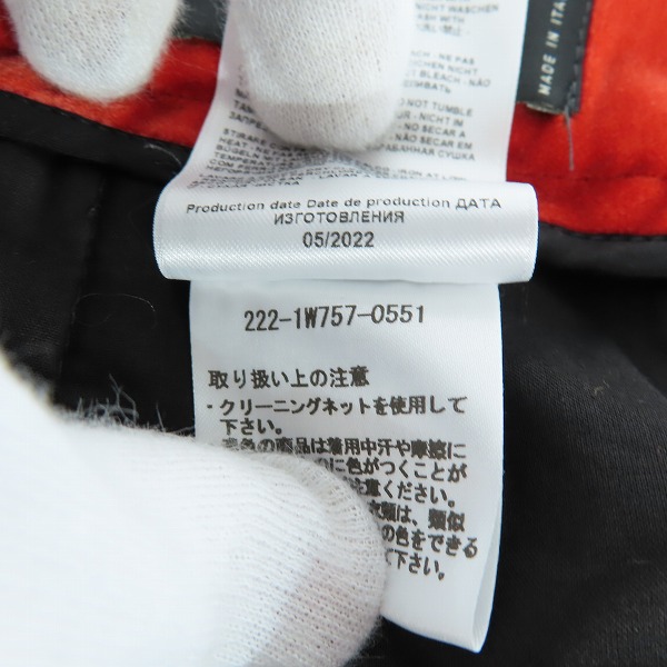 実際に弊社で買取させて頂いた【JPタグ】ETRO/エトロ ベロアワイドパンツ 222-1W757-0551/48の画像 5枚目
