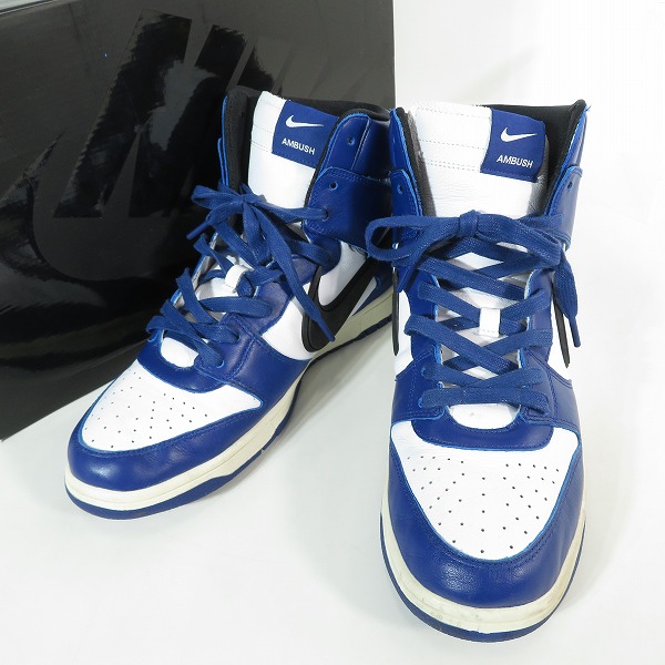 実際に弊社で買取させて頂いたNIKE×AMBUSH/ナイキ×アンブッシュ DUNK HIGH/ダンクハイ ディープロイヤル CU7544-400/30