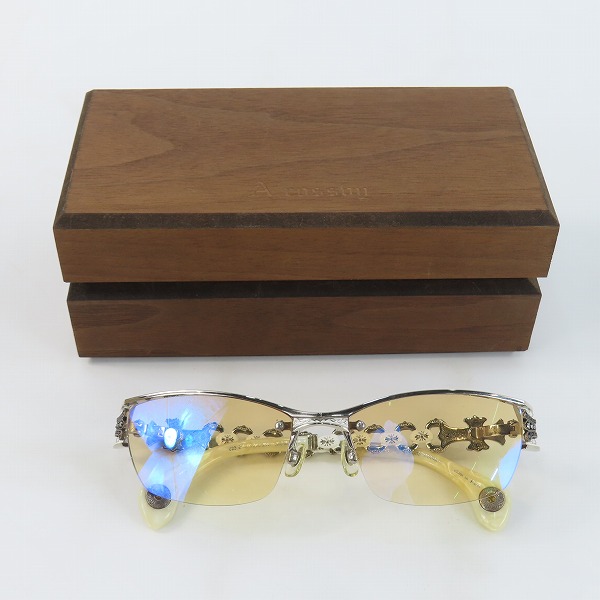 実際に弊社で買取させて頂いたA'rossvy/ロズヴィー A'rossby 2015 PREMIUM COLLECTION 度入り メガネフレーム/アイウェア MOD.005の画像 9枚目