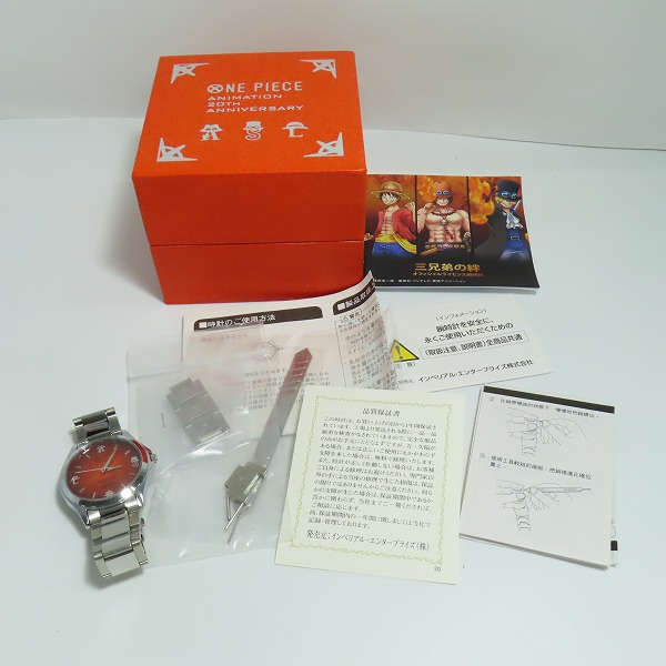 実際に弊社で買取させて頂いたSEIKO/セイコー ONE PIECE/ワンピース コラボ スピリット クォーツ腕時計 7N01-HCS0【動作未確認】の画像 7枚目