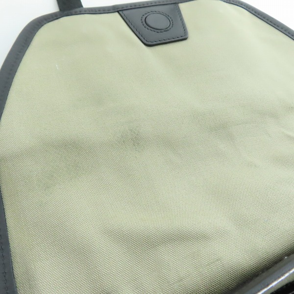 実際に弊社で買取させて頂いた土屋鞄製造所/ツチヤカバン キャンバス×レザー ショルダーバッグの画像 7枚目
