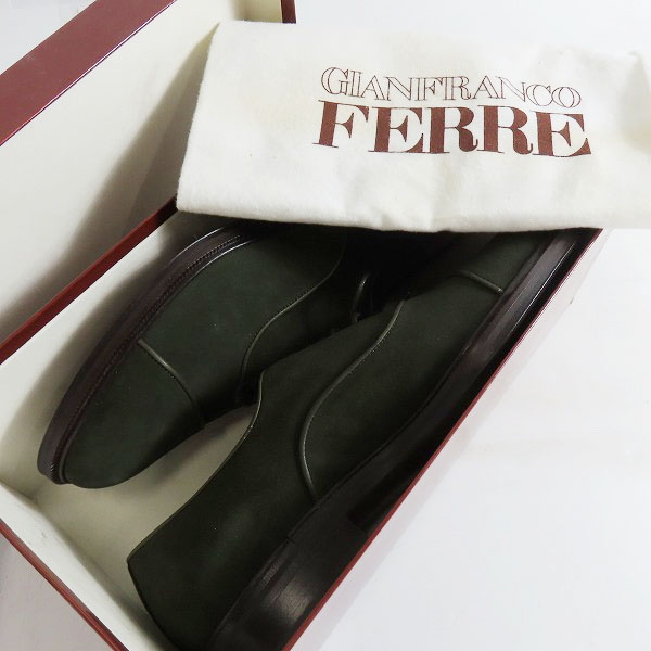 実際に弊社で買取させて頂いたGIANFRANCO FERRE/ジャンフランコフェレ スエードビジネスシューズ/ドレスシューズ 935 /41.5の画像 8枚目
