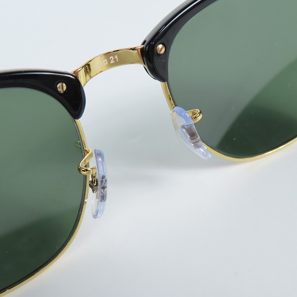実際に弊社で買取させて頂いたRay-Ban/レイバン CLUB MASTER/クラブマスター サングラス アイウェア RB3016 W0365の画像 4枚目