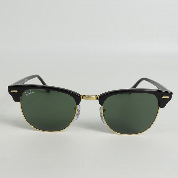 実際に弊社で買取させて頂いたRay-Ban/レイバン CLUB MASTER/クラブマスター サングラス アイウェア RB3016 W0365の画像 1枚目