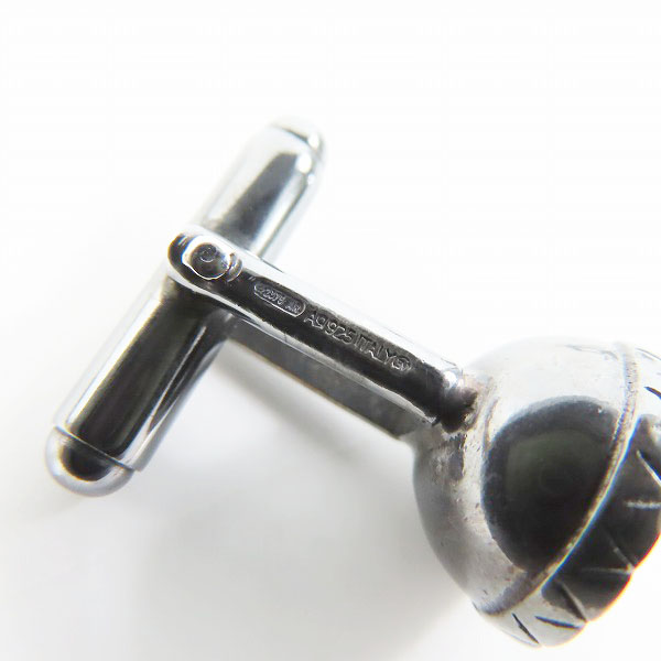 実際に弊社で買取させて頂いたBOTTEGA VENETA/ボッテガヴェネタ AG925 カフス/カフリンクスの画像 5枚目