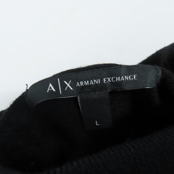 実際に弊社で買取させて頂いた【未使用】ARMANI EXCHANGE/アルマーニエクスチェンジ  ハイネック セーター  6KZM1J ZMS8Z/Lの画像 2枚目