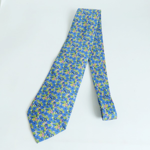 実際に弊社で買取させて頂いたYSL/YVES SAINT LAURENT/イヴサンローラン フラワー柄 ネクタイ 