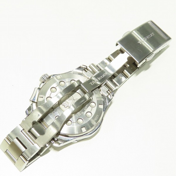 実際に弊社で買取させて頂いたTAG HEUER/タグホイヤー アクアレーサー グランドデイト 39mm WAP111Zの画像 3枚目