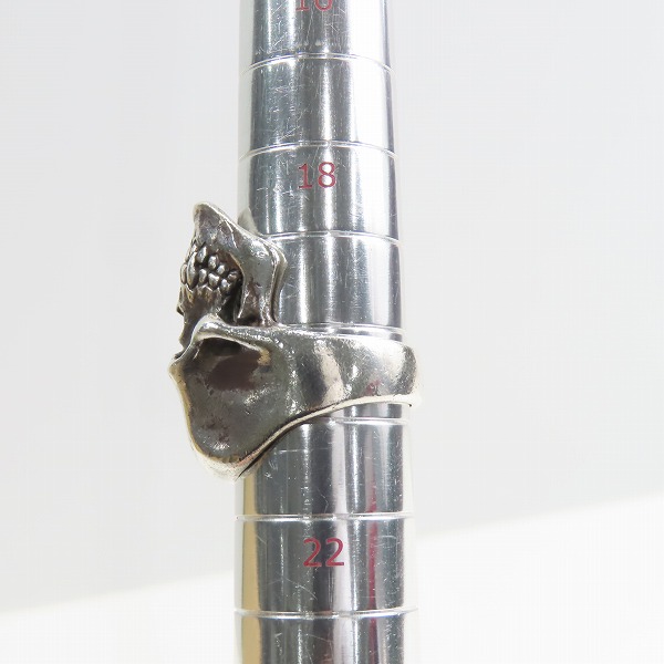 実際に弊社で買取させて頂いたCRAZY PIG/クレイジーピッグ サイコキラースカルリング/20-20.5号の画像 9枚目