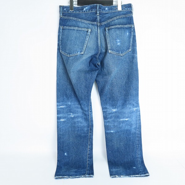 実際に弊社で買取させて頂いたMINEDENIME/マインデニム L Straight 5pocket ダメージデニムパンツ 2304-1007-85-322/9の画像 1枚目