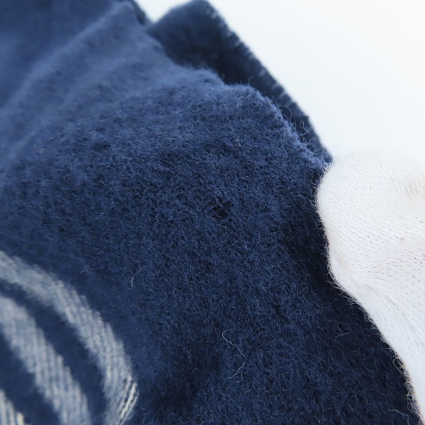 実際に弊社で買取させて頂いたBURBERRY/バーバリー チェック柄 ウールひざ掛け の画像 6枚目